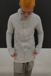 AW22 ZIPPER2 FTT00008 Hooded Jacket Light Gray ZIPPER2 FTT00008 Light Gray 1